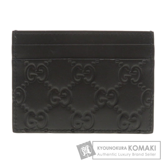 GUCCI 233166 GG signature guccissima Card Case Calf mens [Used]