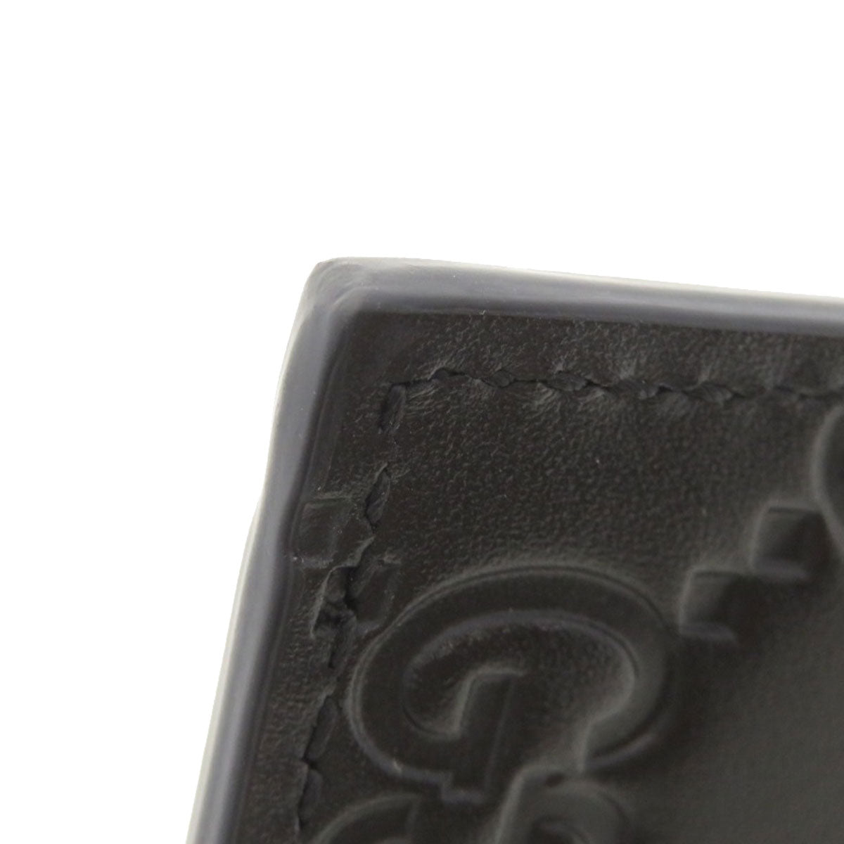 GUCCI 233166 GG signature guccissima Card Case Calf mens [Used]