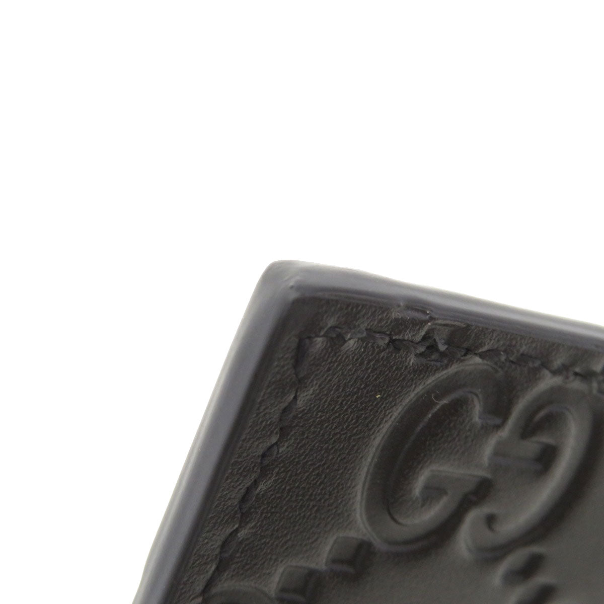 GUCCI 233166 GG signature guccissima Card Case Calf mens [Used]