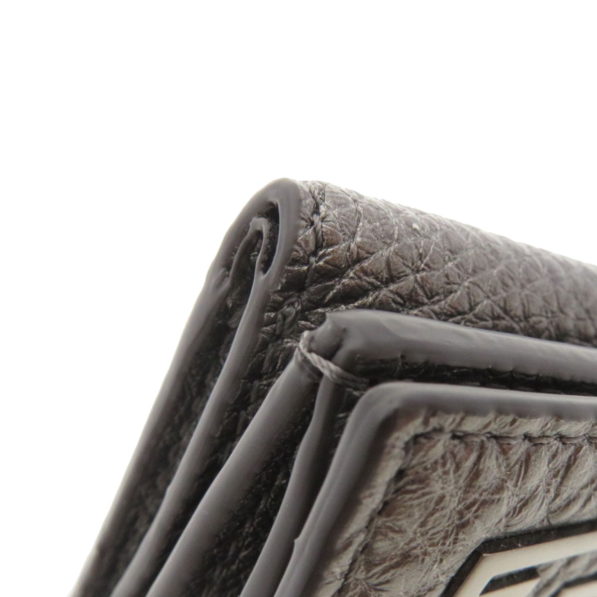 FENDI 7M0280 Mini wallet tri-fold Bifold Wallet with Coin Pocket Calf mens [Used]