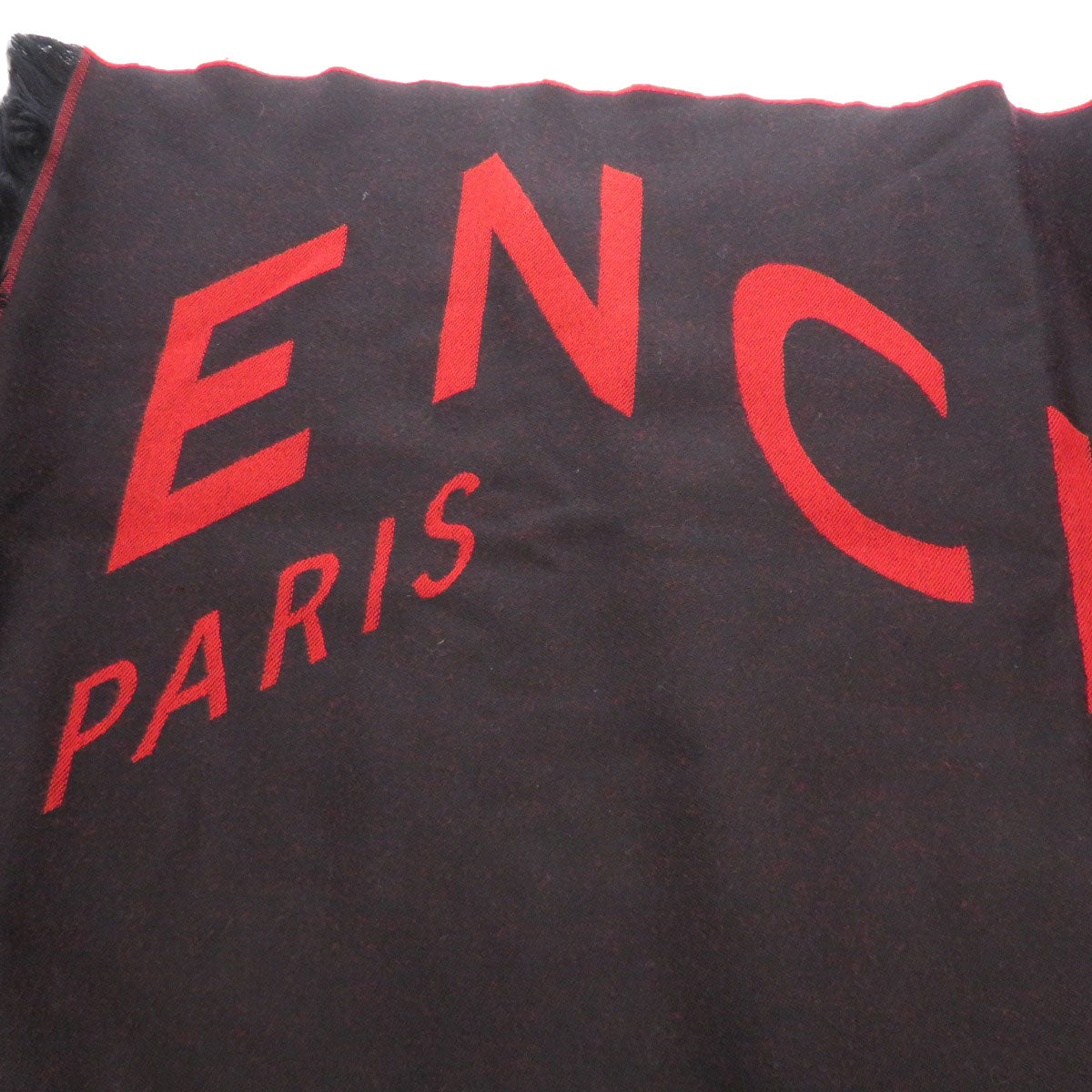 GIVENCHY   Scarf Logo motif wool Ladies