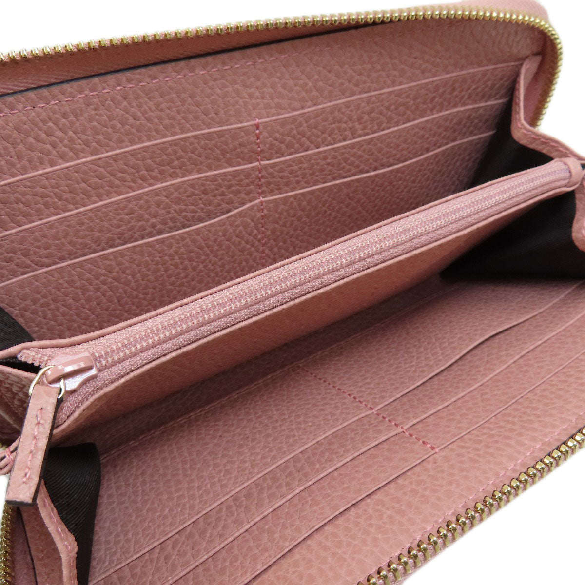 GUCCI 449347 Interlocking G outlet Long wallet (with coin pocket) Leather Ladies [Used]