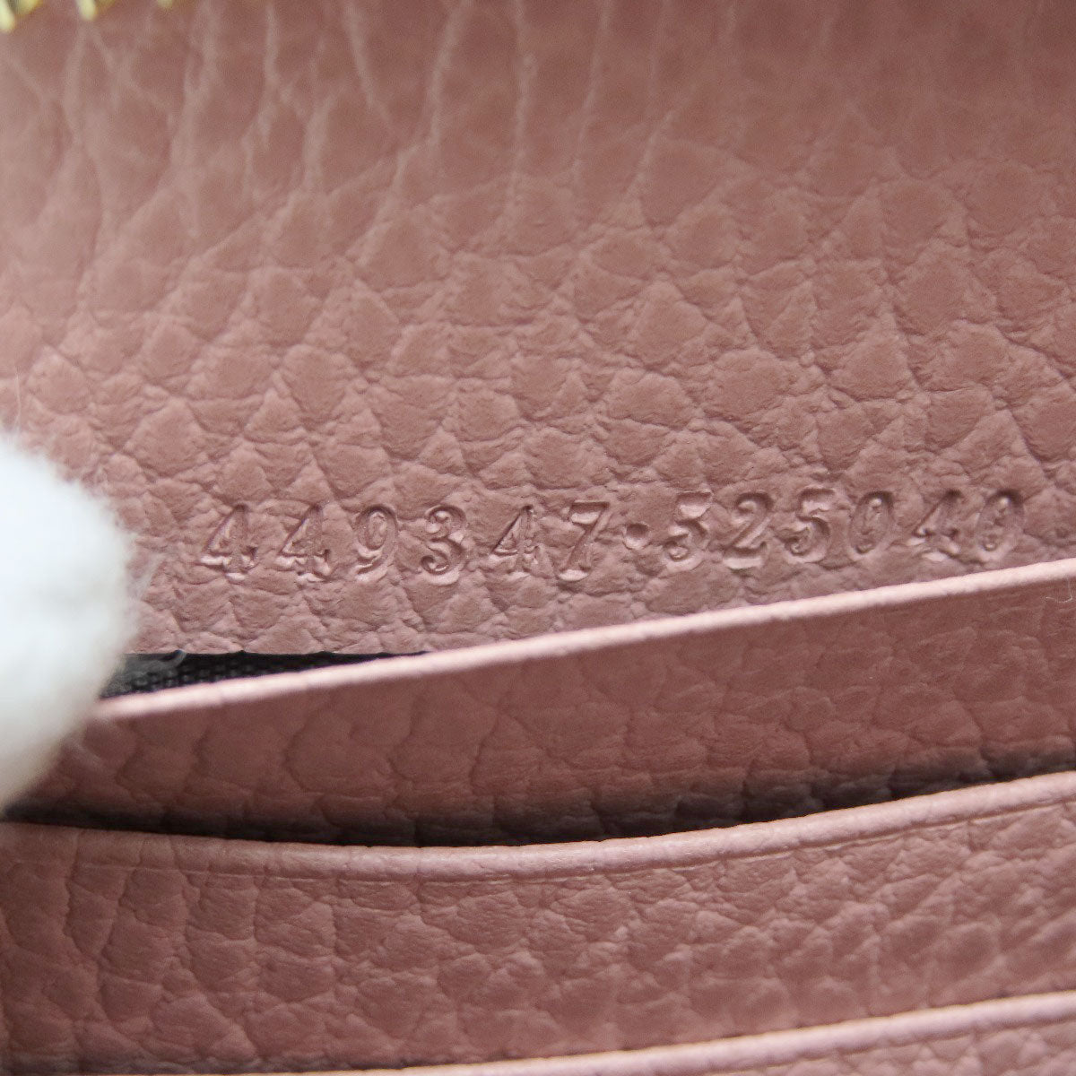 GUCCI 449347 Interlocking G outlet Long wallet (with coin pocket) Leather Ladies [Used]