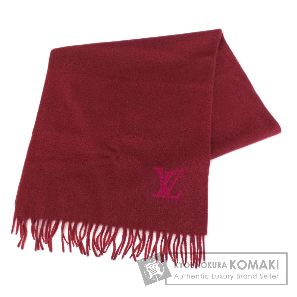 LOUIS VUITTON   Scarf Logo motif Cashmere Ladies