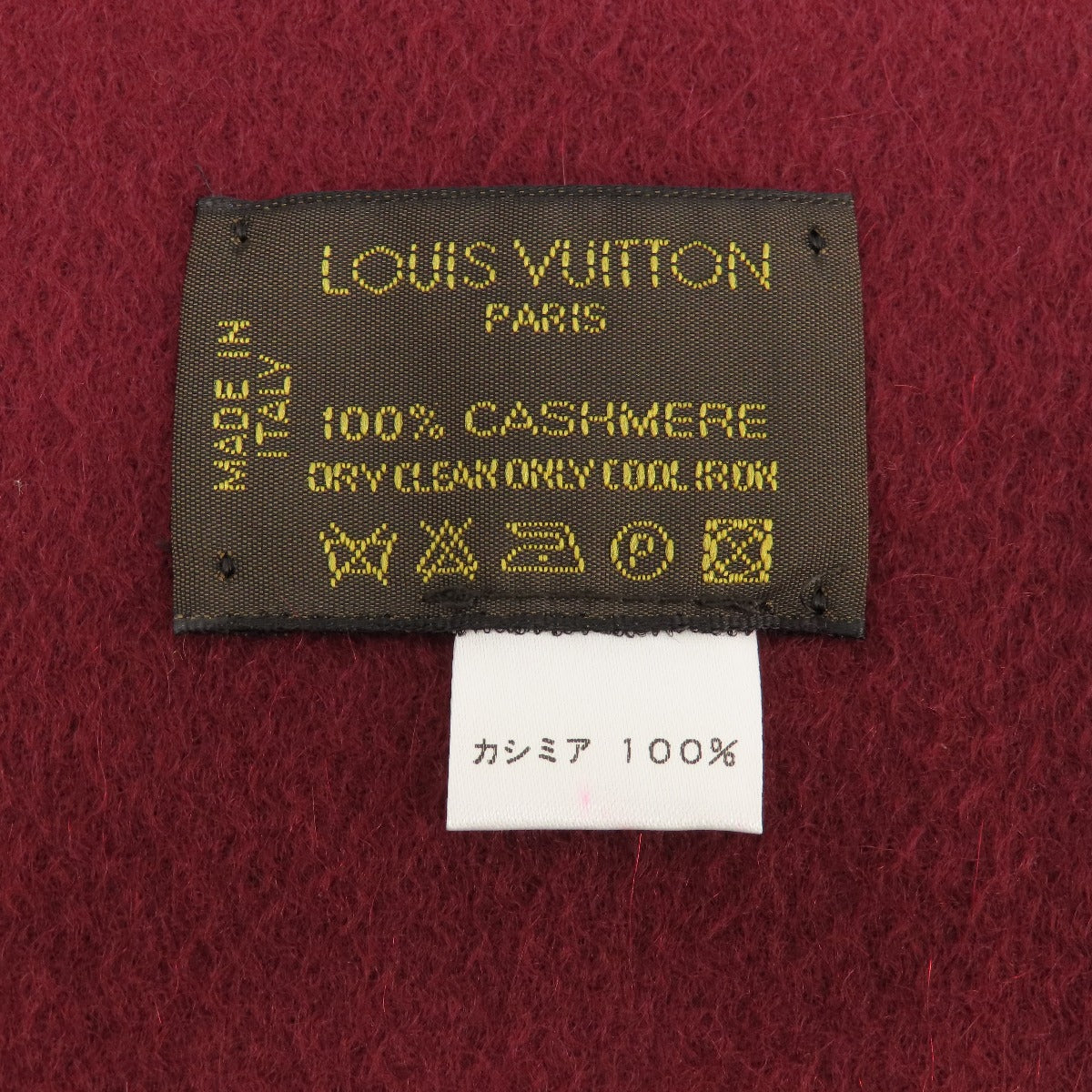 LOUIS VUITTON   Scarf Logo motif Cashmere Ladies