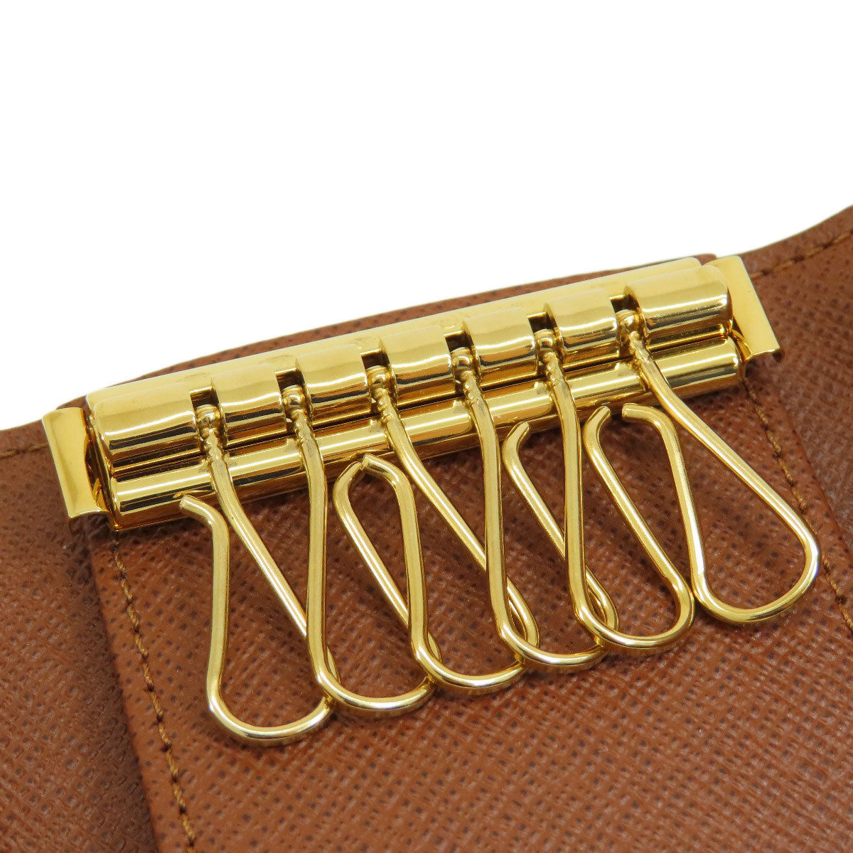 LOUIS VUITTON M62630 Multicles6 Monogram key holder Monogram canvas Ladies [Used]