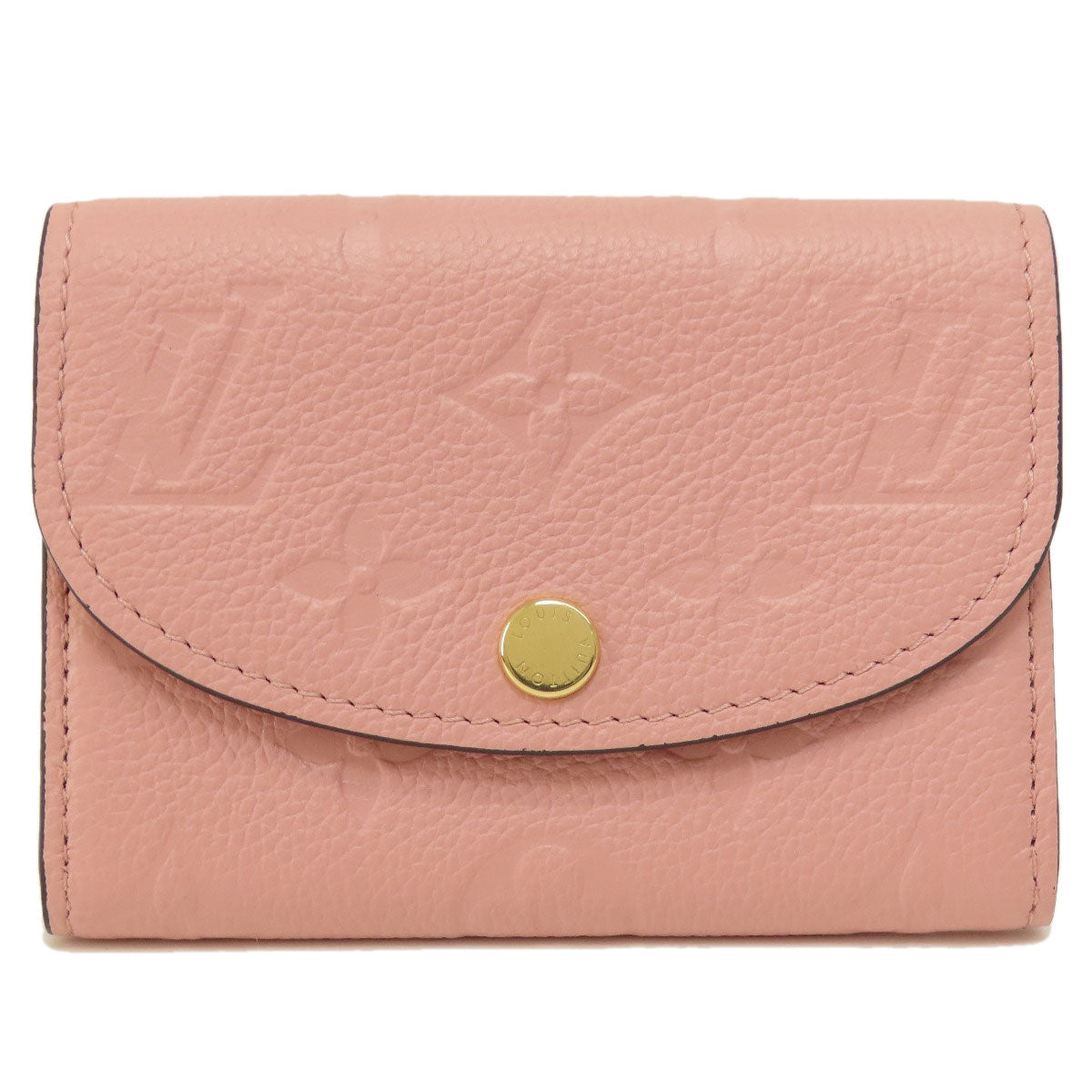 LOUIS VUITTON M81520 Portomone Rosali Rose Poodle coin purse Empreinte Ladies [Used]