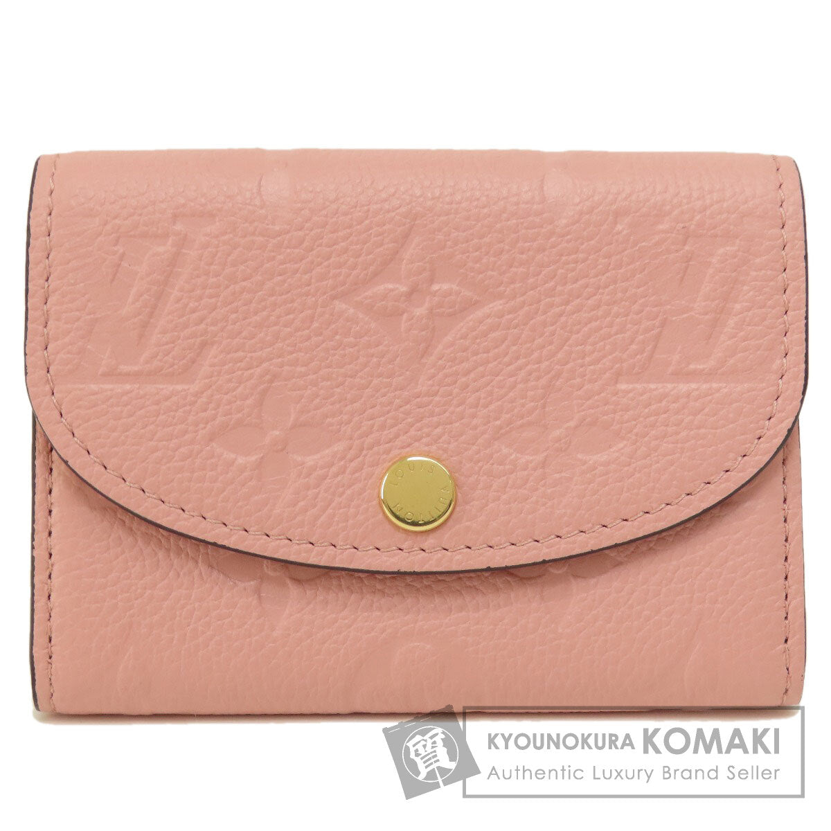 LOUIS VUITTON M81520 Portomone Rosali Rose Poodle coin purse Empreinte Ladies [Used]