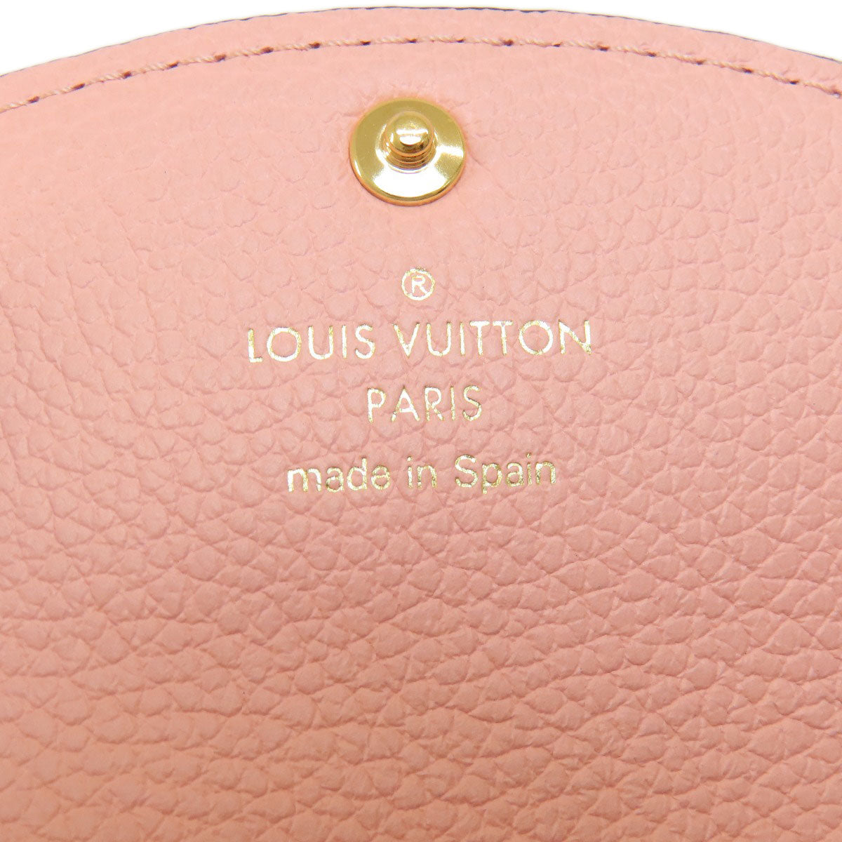 LOUIS VUITTON M81520 Portomone Rosali Rose Poodle coin purse Empreinte Ladies [Used]