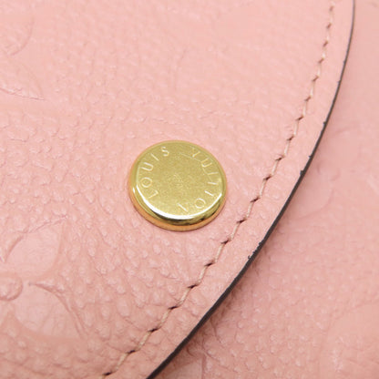 LOUIS VUITTON M81520 Portomone Rosali Rose Poodle coin purse Empreinte Ladies [Used]