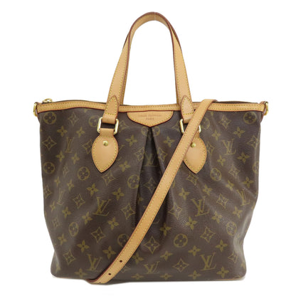 LOUIS VUITTON M40145 Palermo PM Monogram Tote Bag Monogram canvas Ladies [Used]