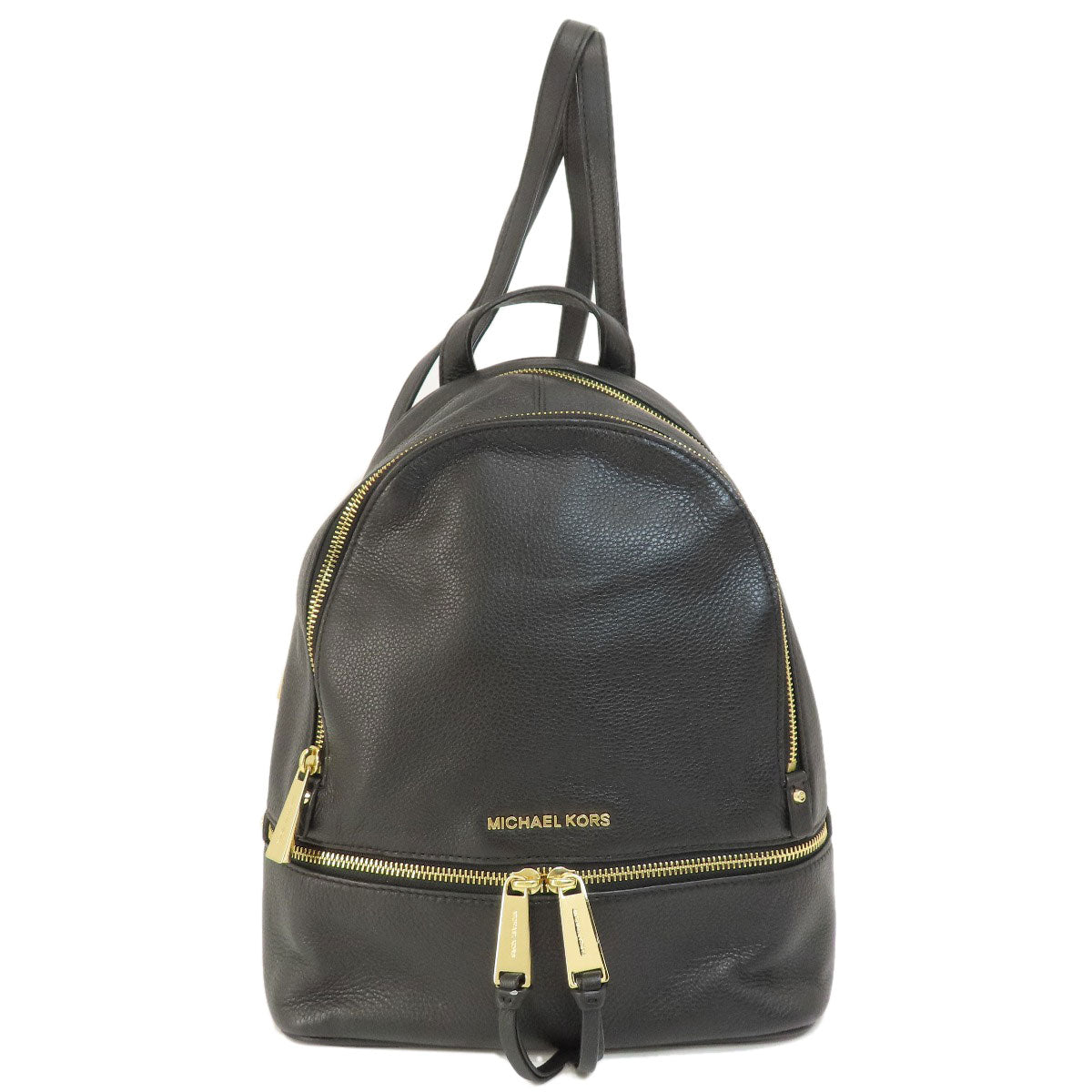 Michael Kors Logo Hardware Backpack Â· Daypack Leather Ladies [Used]