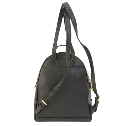 Michael Kors Logo Hardware Backpack Â· Daypack Leather Ladies [Used]