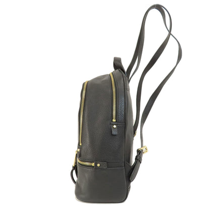 Michael Kors Logo Hardware Backpack Â· Daypack Leather Ladies [Used]