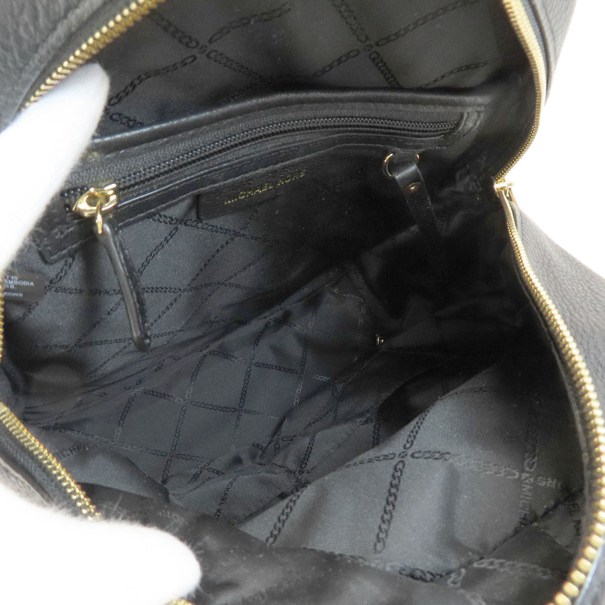 Michael Kors Logo Hardware Backpack Â· Daypack Leather Ladies [Used]