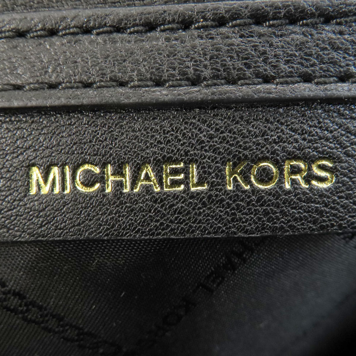 Michael Kors Logo Hardware Backpack Â· Daypack Leather Ladies [Used]