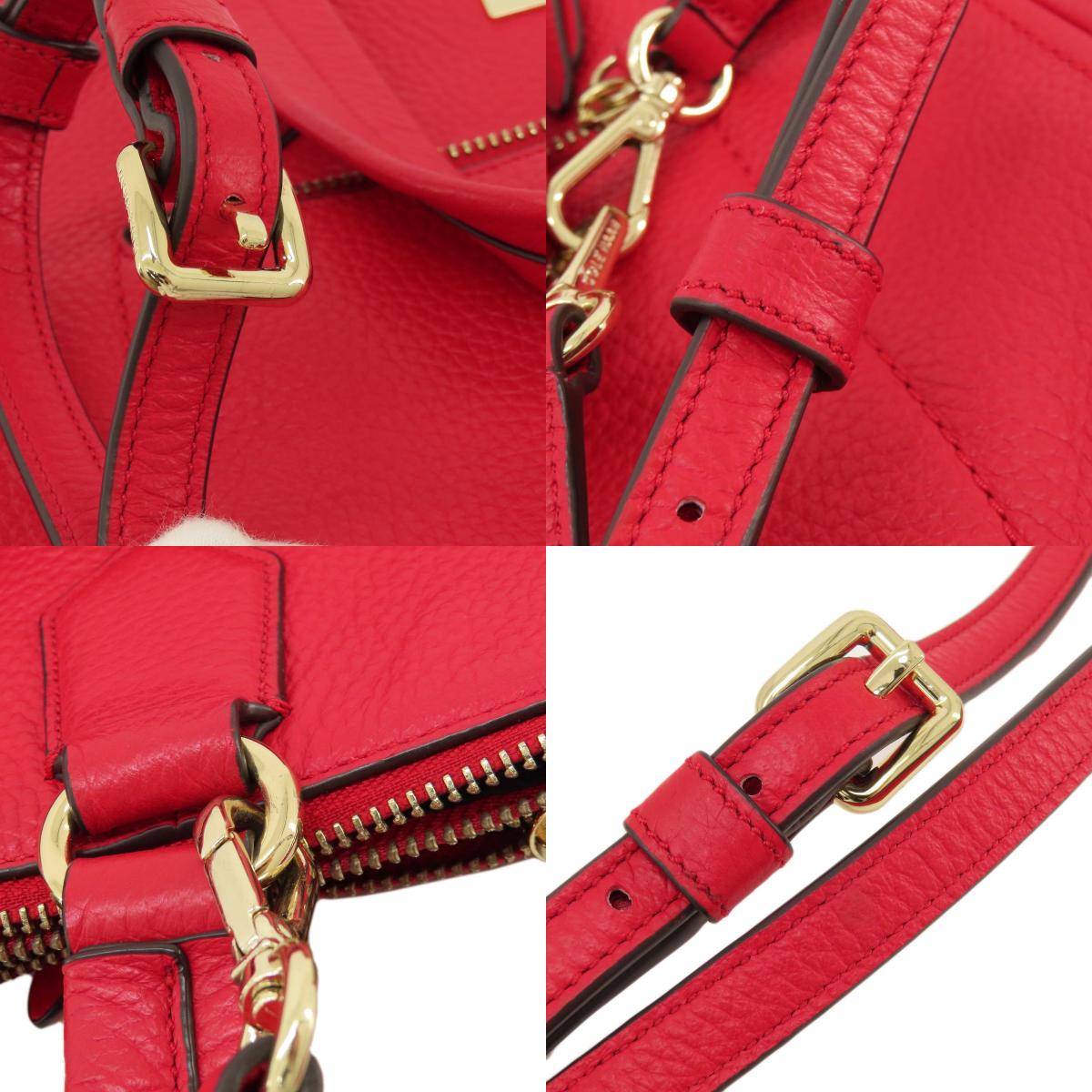 Cole Haan Logo Hardware 2WAY Tote Bag Leather Ladies [Used]