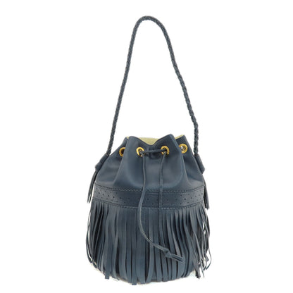 J&M Davidson Fringe motif Shoulder Bag Leather Ladies [Used]