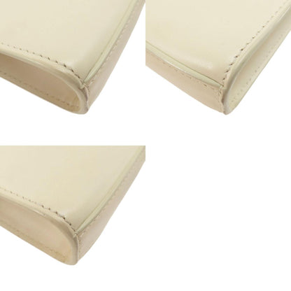 Jil Sander logo Shoulder Bag Leather Ladies [Used]