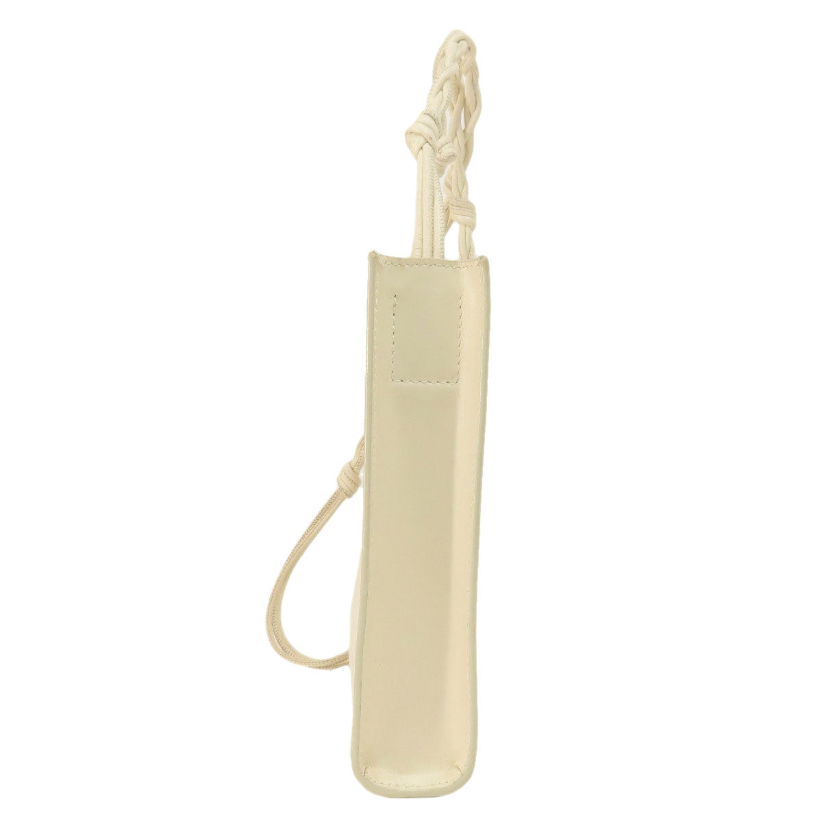 Jil Sander logo Shoulder Bag Leather Ladies [Used]