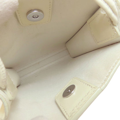 Jil Sander logo Shoulder Bag Leather Ladies [Used]