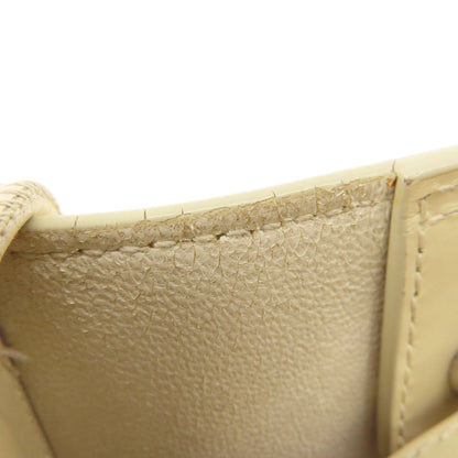 Jil Sander logo Shoulder Bag Leather Ladies [Used]