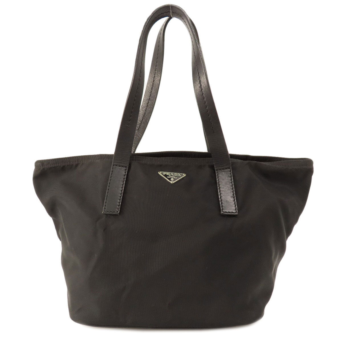 PRADA   Handbag Logo Hardware Nylon Ladies