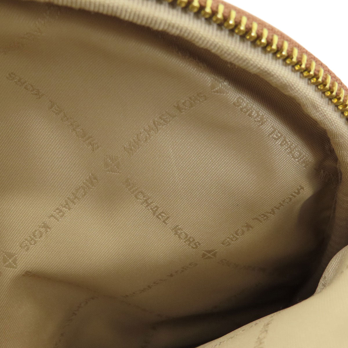 Michael Kors MK Signature Sticker Backpack Â· Daypack Leather Coated CanvasLadies [Used]