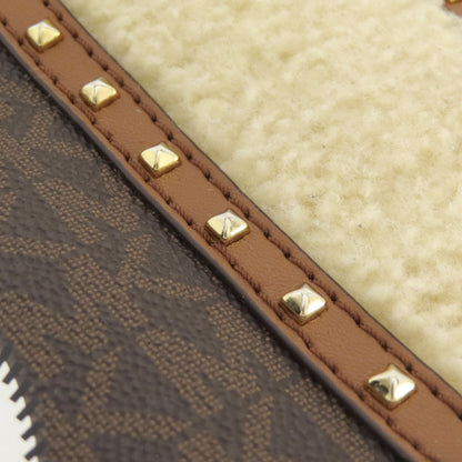 Michael Kors MK Signature Sticker Backpack Â· Daypack Leather Coated CanvasLadies [Used]