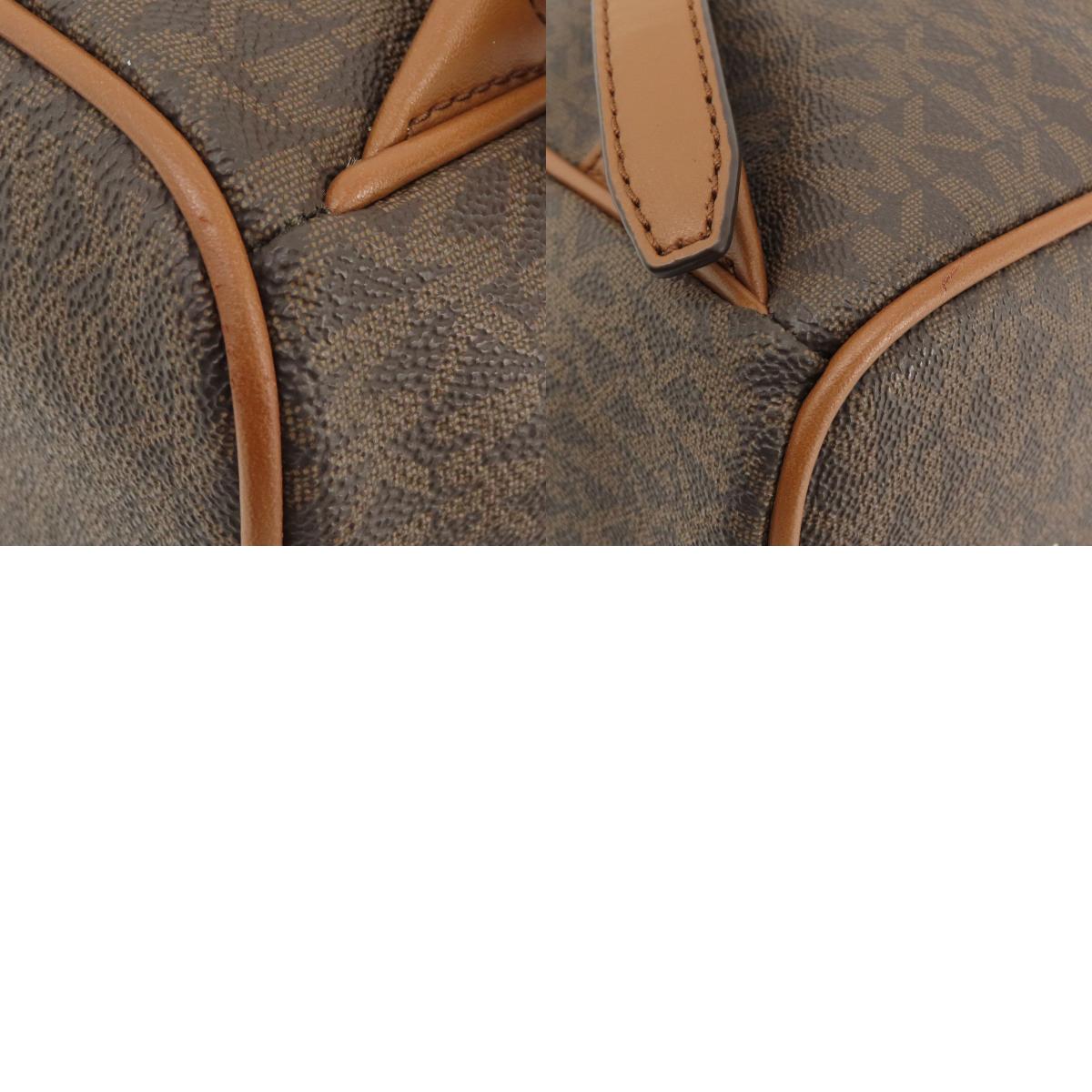 Michael Kors MK Signature Sticker Backpack Â· Daypack Leather Coated CanvasLadies [Used]