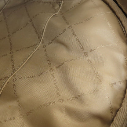 Michael Kors MK Signature Sticker Backpack Â· Daypack Leather Coated CanvasLadies [Used]