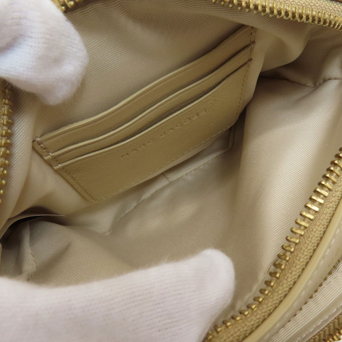 MARC JACOBS double j snapshot Shoulder Bag Leather Ladies [Used]