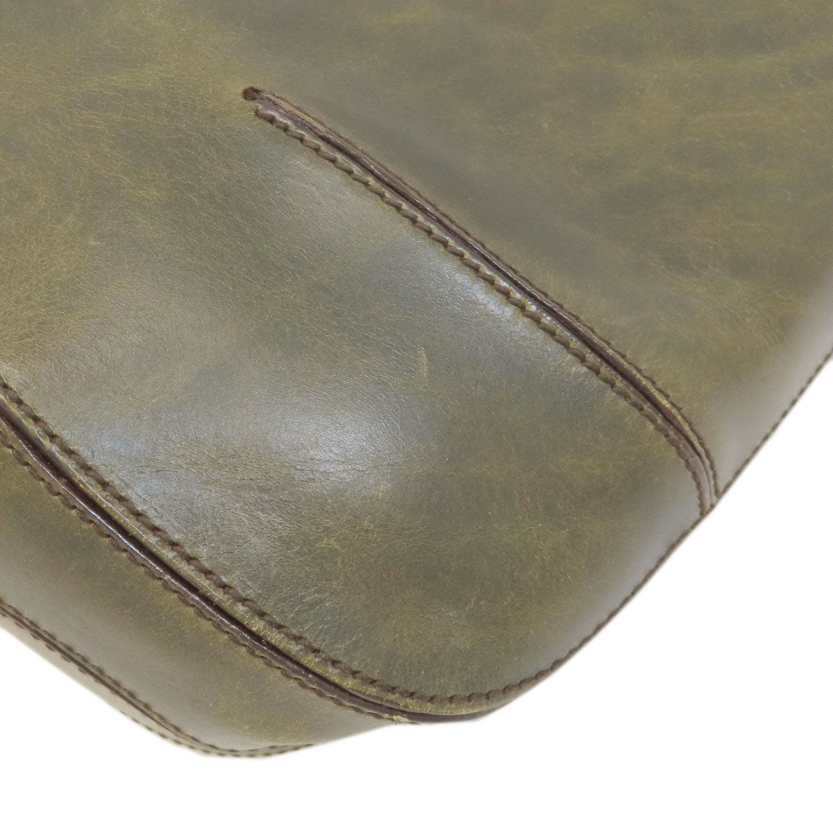 HUNTING WORLD one belt Handbag Leather Ladies [Used]