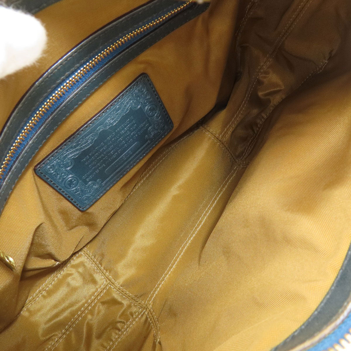 HUNTING WORLD one belt Handbag Leather Ladies [Used]