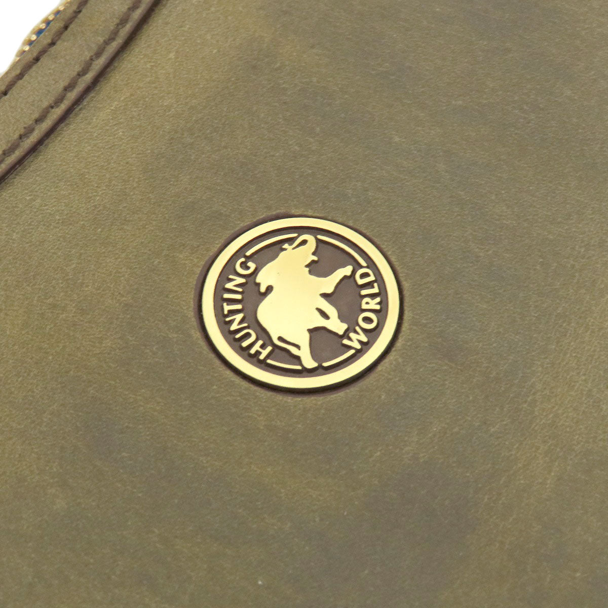 HUNTING WORLD one belt Handbag Leather Ladies [Used]