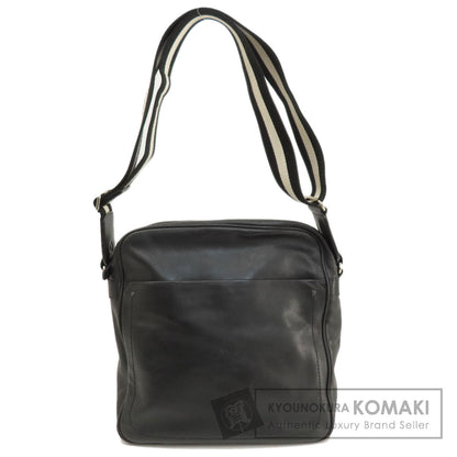 BALLY Simple design Shoulder Bag Leather Ladies [Used]