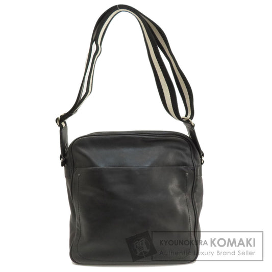 BALLY Simple design Shoulder Bag Leather Ladies [Used]