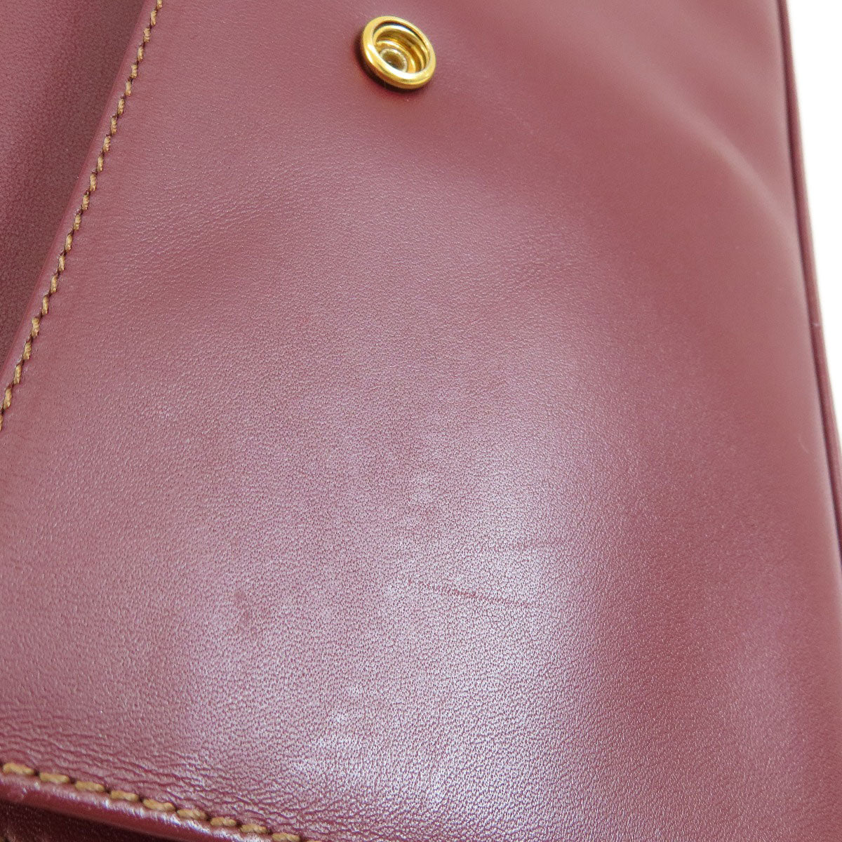 CARTIER Must Line Shoulder Bag Leather Ladies [Used]