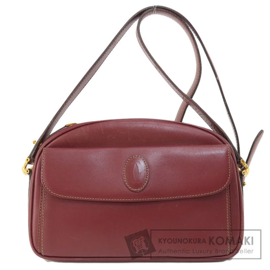 CARTIER Must Line Shoulder Bag Leather Ladies [Used]