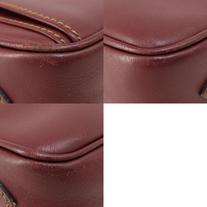 CARTIER Must Line Shoulder Bag Leather Ladies [Used]