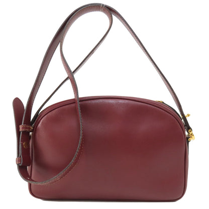 CARTIER Must Line Shoulder Bag Leather Ladies [Used]