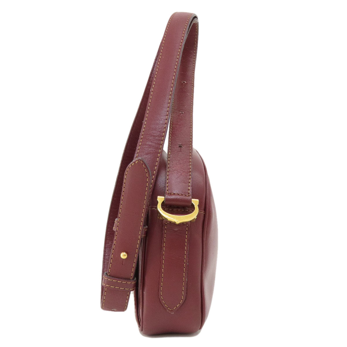 CARTIER Must Line Shoulder Bag Leather Ladies [Used]