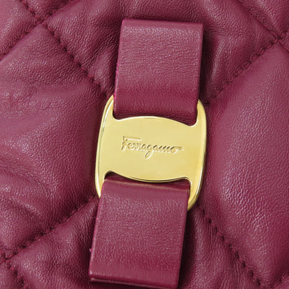 Salvatore Ferragamo   Tote Bag Vara ribbon Leather Ladies