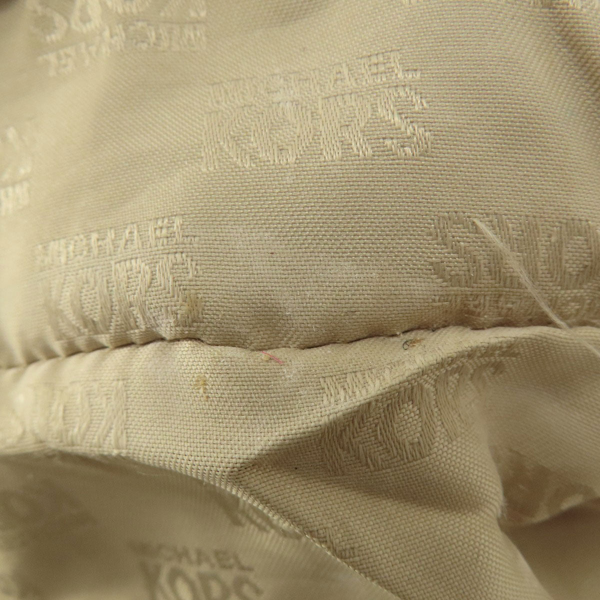 Michael Kors MK signature Shoulder Bag Leather Coated CanvasLadies [Used]