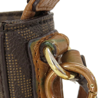 Michael Kors MK signature Shoulder Bag Leather Coated CanvasLadies [Used]