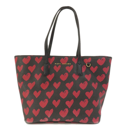 MARC JACOBS   Tote Bag Heart pattern PVC Ladies