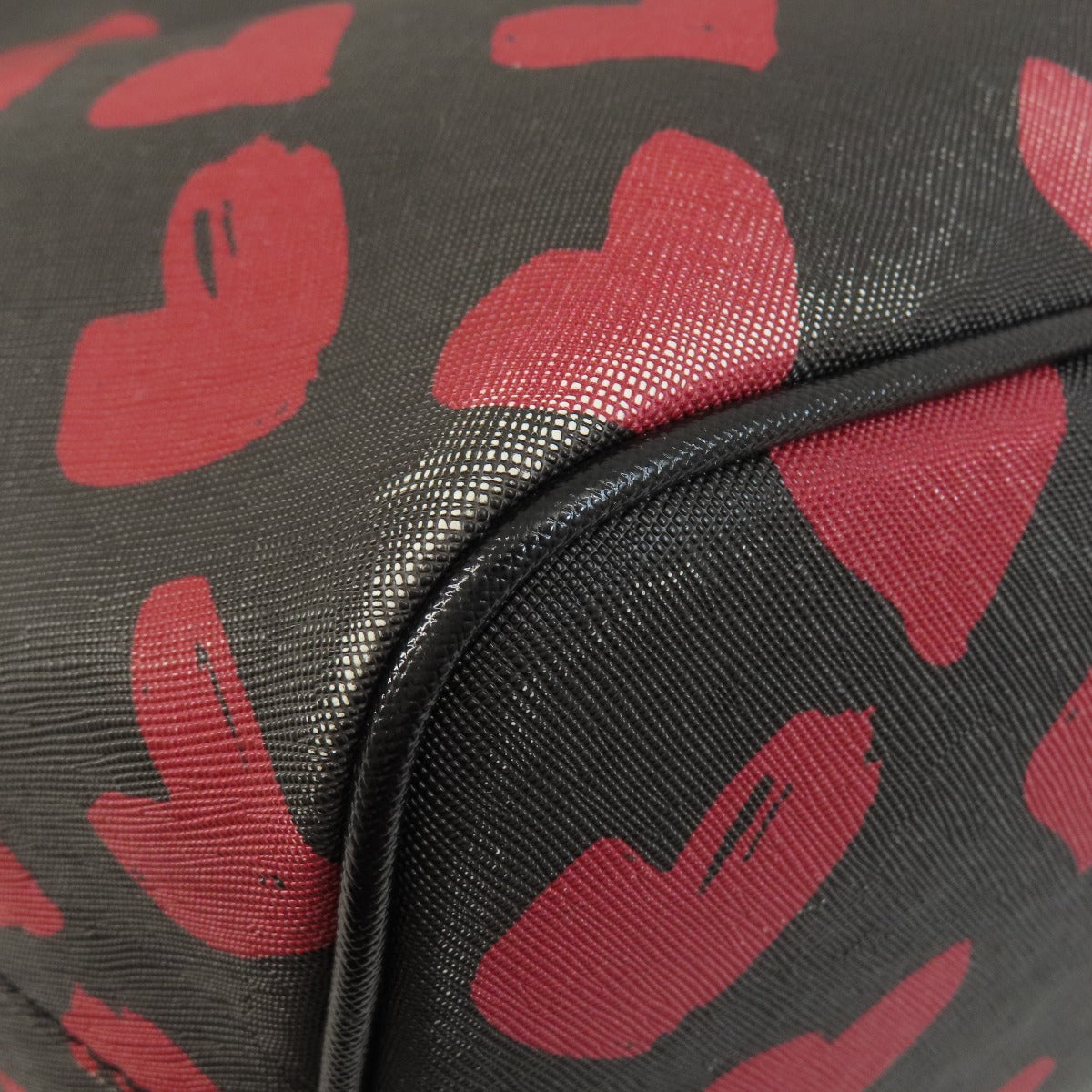 MARC JACOBS   Tote Bag Heart pattern PVC Ladies