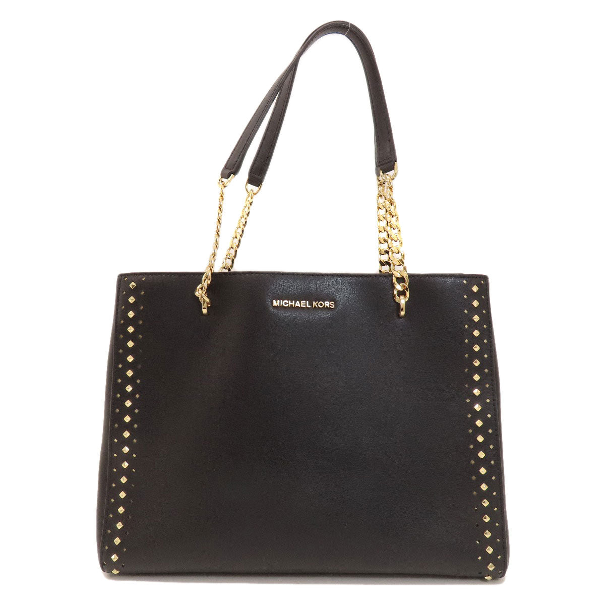 Michael Kors logo Tote Bag Leather Ladies [Used]