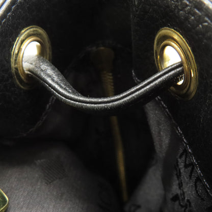 MCM logo Backpack Â· Daypack Leather Ladies [Used]