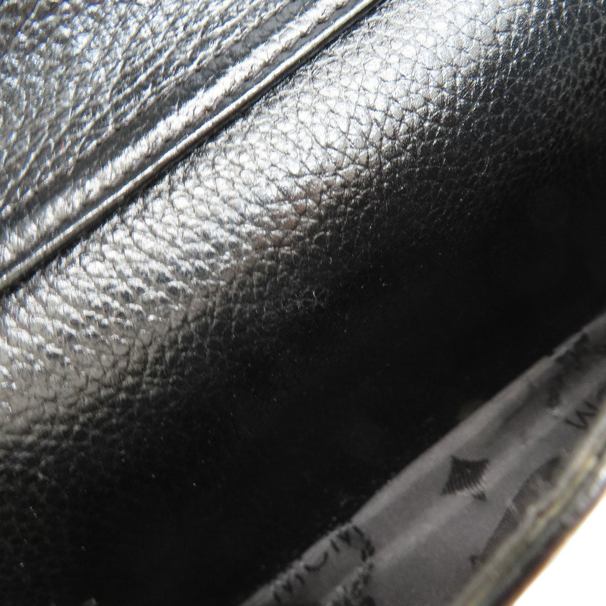 MCM logo Backpack Â· Daypack Leather Ladies [Used]